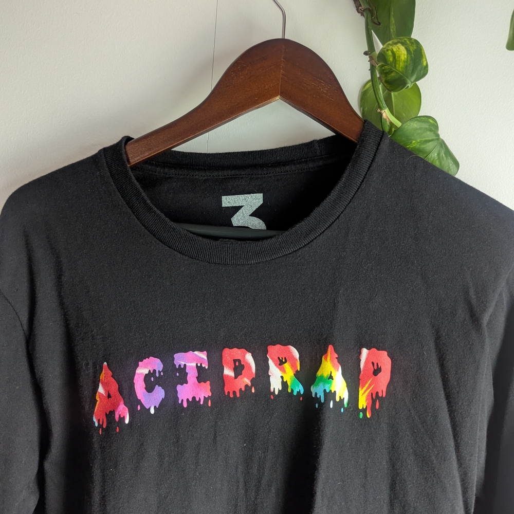 Chance The Rapper Acidrap Black Long-sleeve Tee